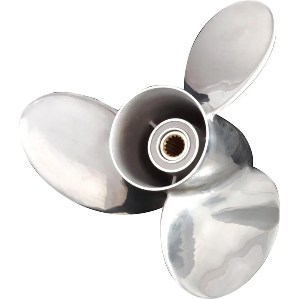 New Stainless Steel Propeller matching With Mariner W/Command Thrust 15 Spline 115 2015-2021 By 33029 58133-Zy3-B19Lx 58133-Zy3-B19S Ptofs3L19P Diameter 15.25" x 19" Pitch x 15-