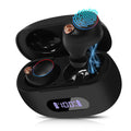 UrbanX True Wireless Bluetooth Earbuds + Charging Case, Black, Dual Connect, IPX5 moisture Resistance, Bluetooth 5.2 Connection, Balanced, Bass Boost appropriate with  K5 play