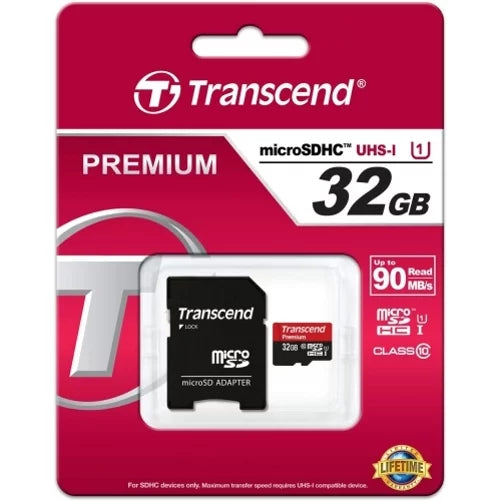 Transcend 32GB Memory Card for Moto G Stylus (2022) Phone - High Speed MicroSD Class 10 MicroSDHC suitable With Motorola Moto G Stylus (2022)