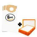 18 Replacement Eureka 4870AT Vacuum Bags & 2 HEPA Filter - appropriate Eureka Style RR Vacuum Bags & HF-2 Filter