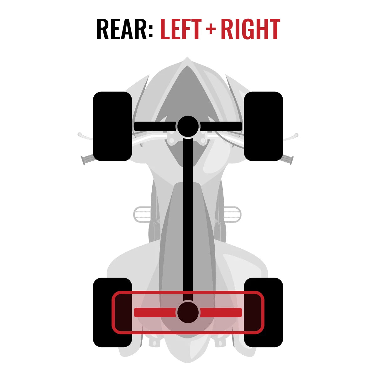 2 pc Sixity XT Rear Left Right Axle suitable with Can-Am Outlander MAX 1000 2015 - EFI STD LTD 4X4