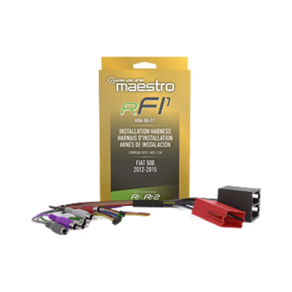 New Maestro ADS-MRR2 Interface Module and HRN-RR-FI1 Adapter For 2012-15 Fiat 500