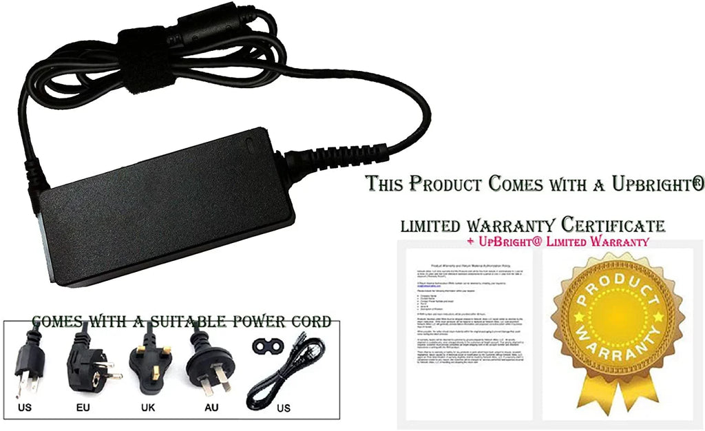 UPBRIGHT Adapter For  IdeaPad 100 80MH Series 100-14IBY 100-141BY 80MH000YUS 14" N2940 Laptop Notebook PC Power Supply Cord Battery Charger
