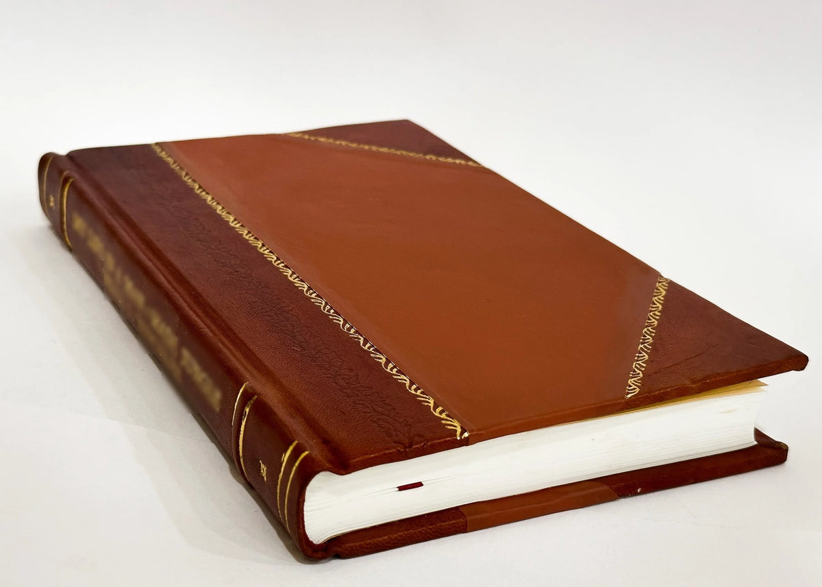 List of Localities and Places in Sharon, Massachusetts...Such as Streets, Hills, Brooks, Monuments, Swamps, Cemeteries, Special Names of Fields, Large Trees, and Old Cellar (1902) [Leather Bound]