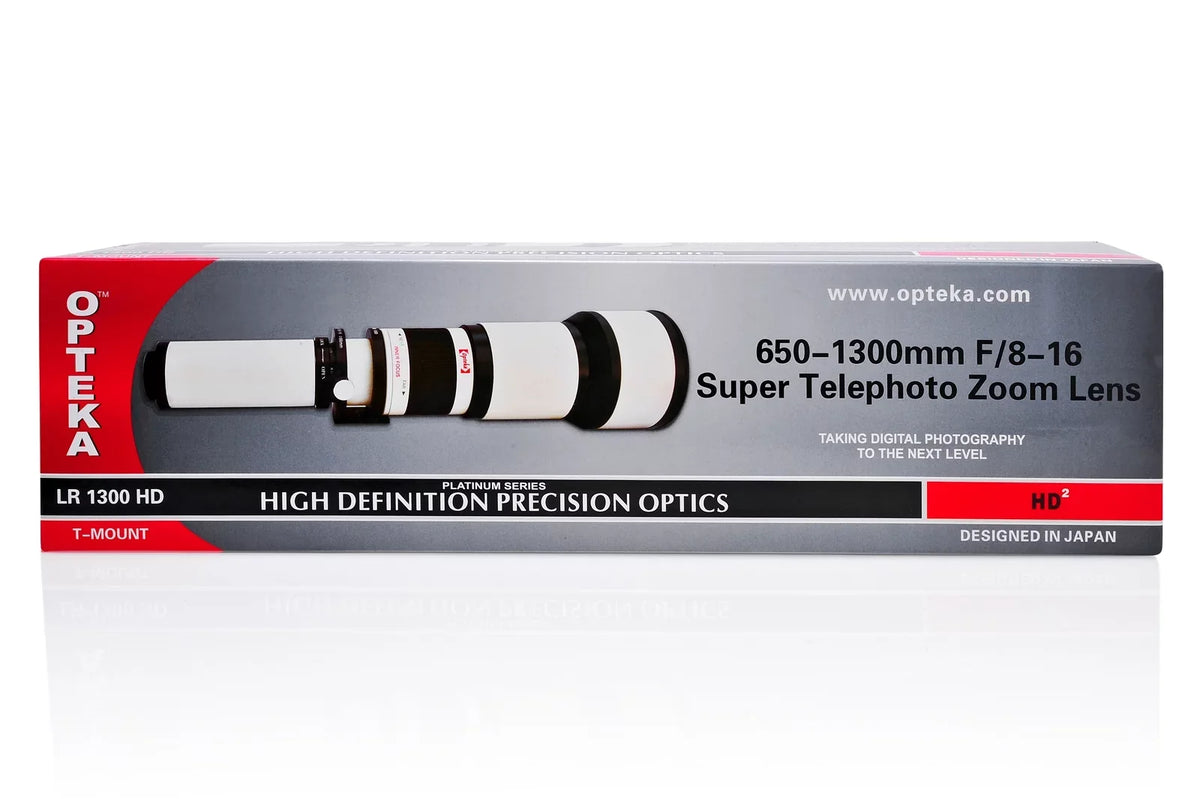 Opteka 650-1300mm (with 2x- 1300-2600mm) f/8 Manual Telephoto Lens + UV for  Alpha A99 II, A99, A77, A68, A65, A58, A57, A55, A37, A35, A33, A900, A700, A580, A560, A550, A390 Digital SLR Cameras