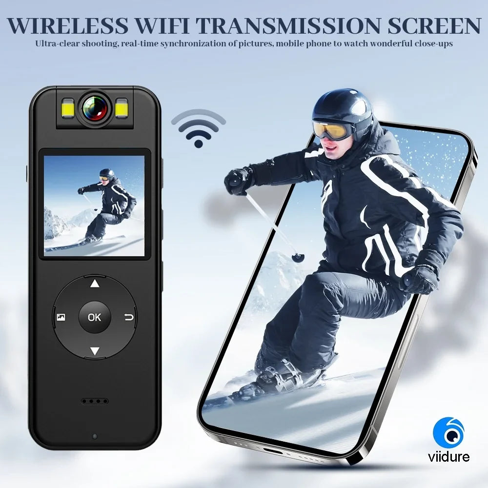 CS09 4K wide-angle camera action camera is suitable for outdoor sports recording and cycling recorders.