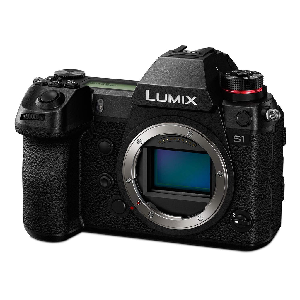 LUMIX S1 Full Frame Mirrorless Camera with 24.2MP MOS High Resolution Sensor, L-Mount Lens appropriate, 4K HDR