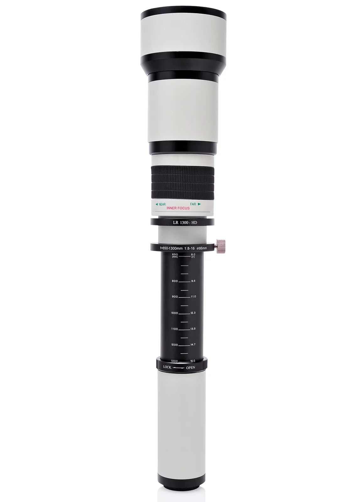 Opteka 650-1300mm (with 2x- 1300-2600mm) f/8 Manual Telephoto Lens + UV for  Alpha A99 II, A99, A77, A68, A65, A58, A57, A55, A37, A35, A33, A900, A700, A580, A560, A550, A390 Digital SLR Cameras
