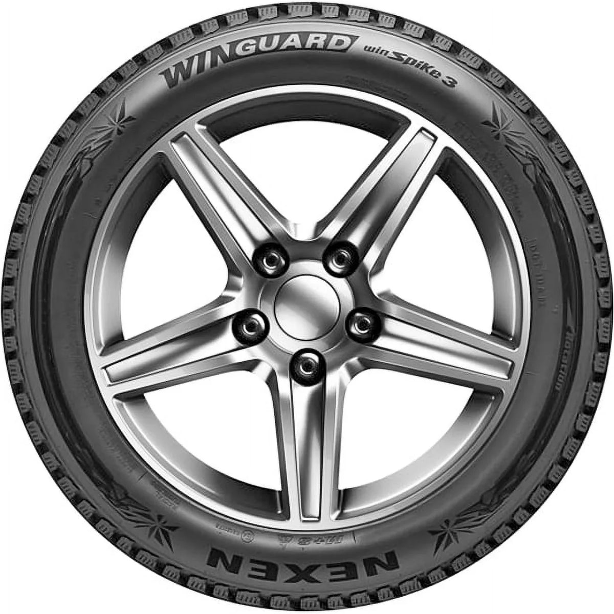 Pair of 2 (TWO) Nexen Winguard Winspike 3 235/65R17 104T Snow Winter Tires Fits: 2017-18 Honda CR-V EX, 2019 Honda CR-V LX