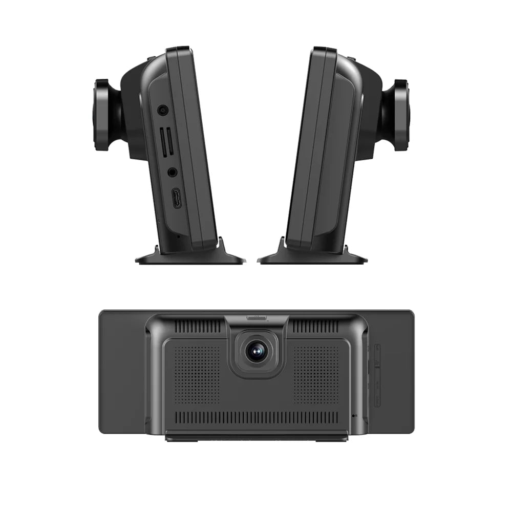 Anself 10.26 Inch Dual Camera Car DVR Android 10.0 GPS Navigation Dashcam WIFI