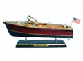 Decorative Speed craft. Handcrafted Model Ships Triple Cockpit 14 Chris Craft Triple Cockpit 14 in