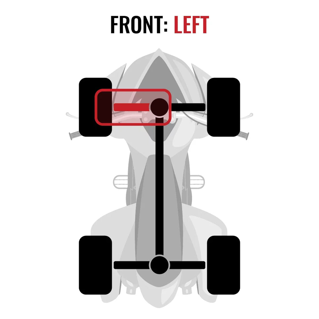 Sixity XT Front Left Axle suitable with Can-Am Outlander MAX 1000 2015 - EFI STD LTD 4X4