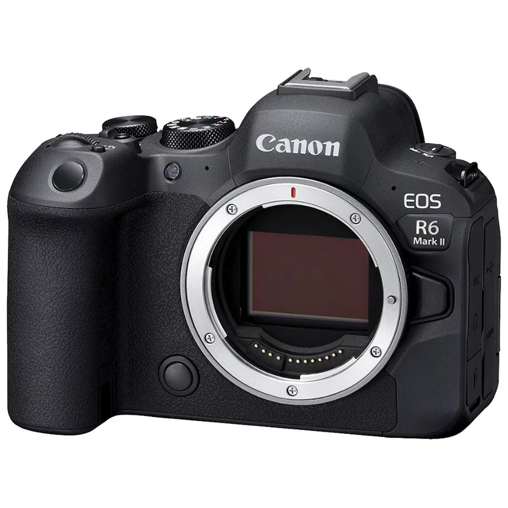 EOS R6 Mark II Mirrorless Camera (Body Only) Full-Frame with 2 Pack SanDisk 128GB Memory Card + ZeeTech Accessory Bundle