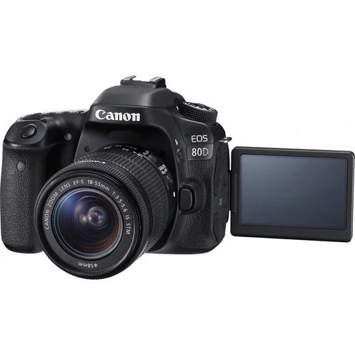 EOS 80D DSLR Camera with 18-55mm Lens + 64GB Expo Basic Kit