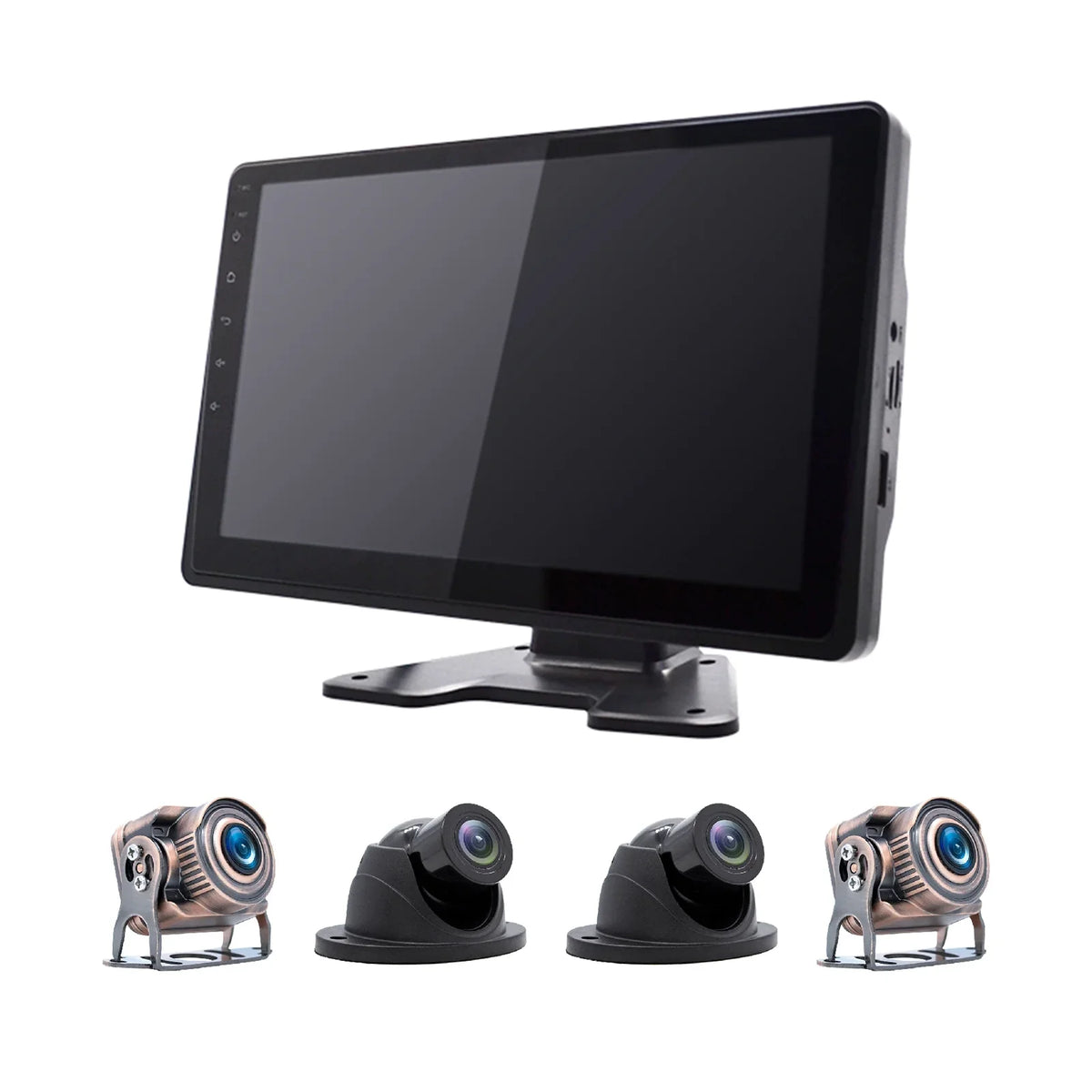 10.1"Monitor DVR Driving Video Recorder Touch Screen GPS for RV Truck Bus Camera
