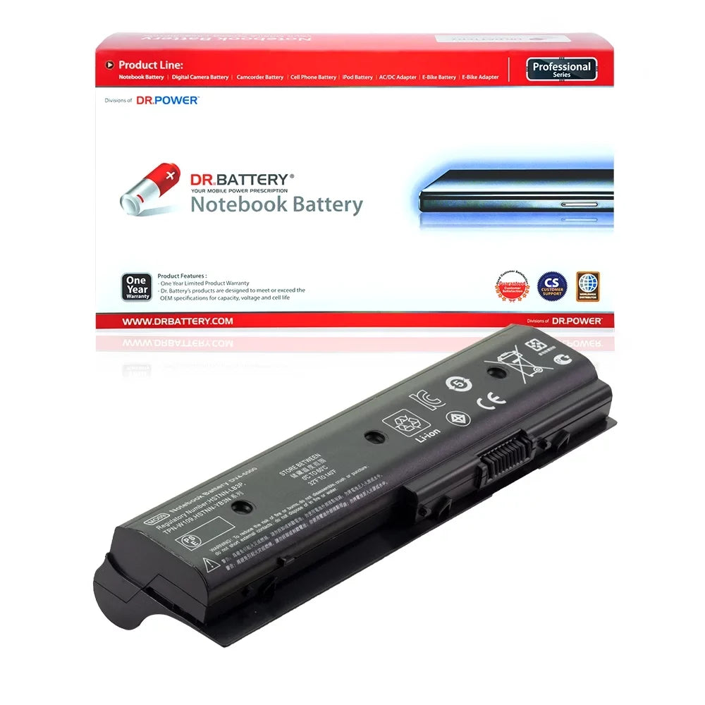 BATTERY - Replacement for  Pavilion M6-1048CA / M7-1015DX / DV4-5000 / DV6-7000 / DV6-7010 / DV6-7010us / 672326-421 / 672412-001 / 886112770655 / H2L55AA / H2L55AA#ABB / H2L56AA. DR