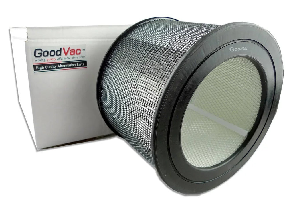 GoodVac Replacement HEPA Filter + 2 Carbon Prefilter Wraps to fit Filter Queen Defender 4000
