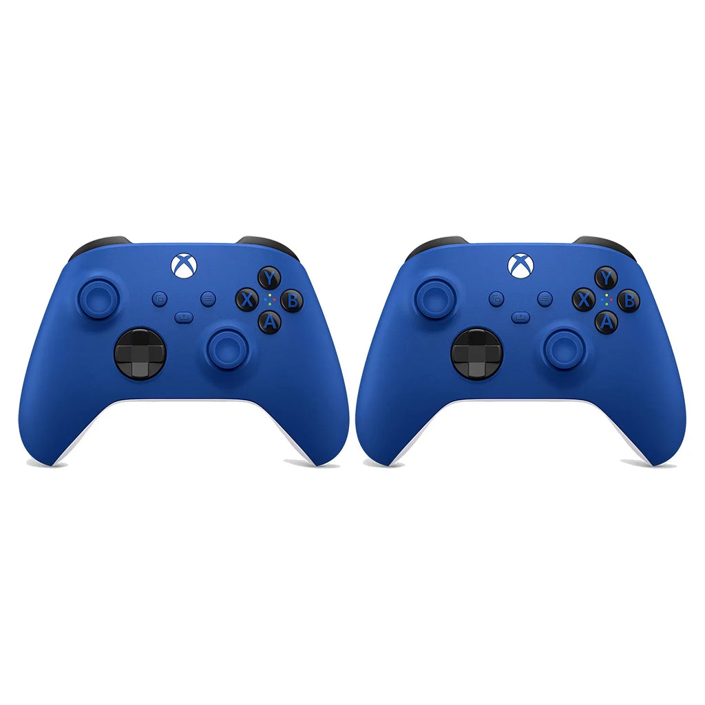2 Pack  Xbox Bluetooth Wireless Controller For Series X/S - Shock Blue