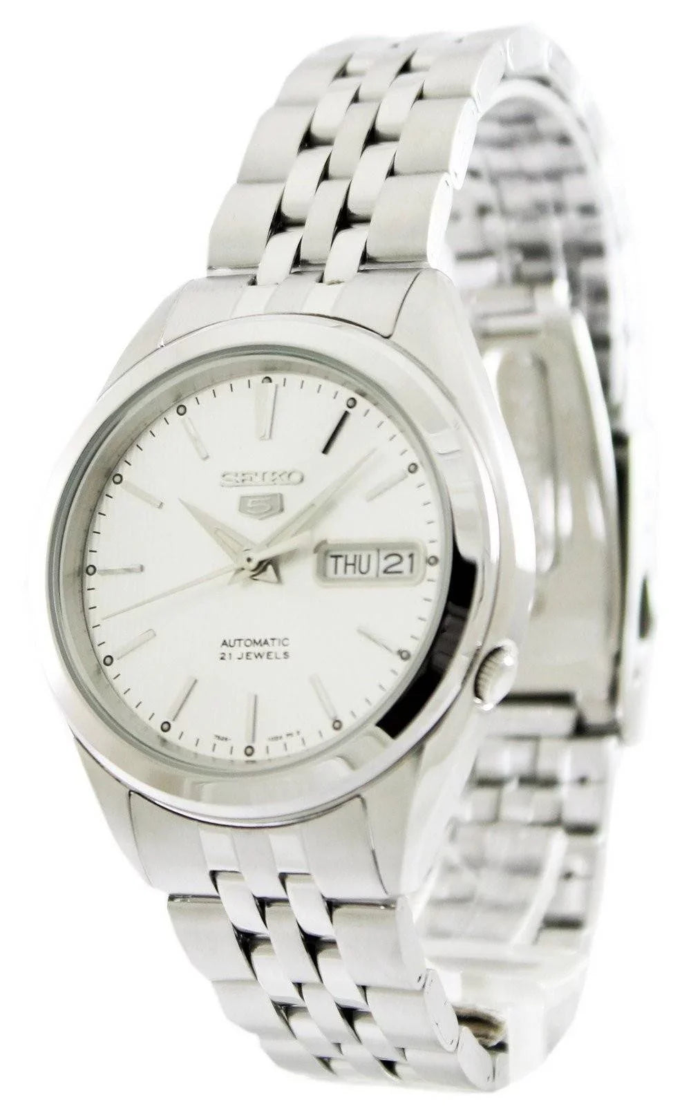 Seiko 5 Stainless Steel Automatic 21 Jewels SNKL15 SNKL15K1 SNKL15K Men's Watch