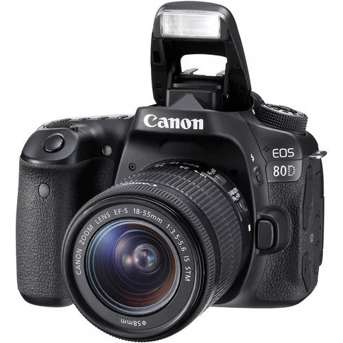 EOS 80D DSLR Camera with 18-55mm Lens + 64GB Expo Basic Kit