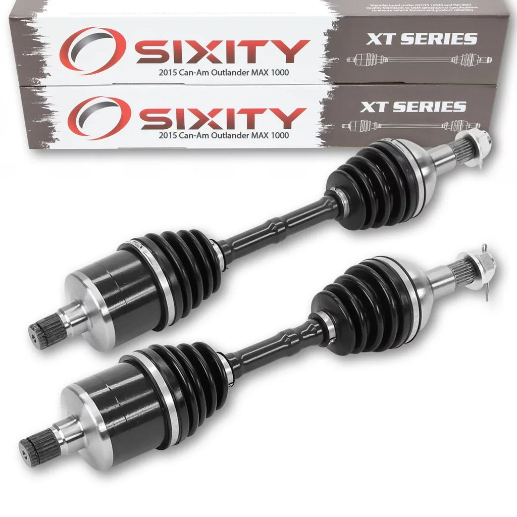 2 pc Sixity XT Rear Left Right Axle suitable with Can-Am Outlander MAX 1000 2015 - EFI STD LTD 4X4