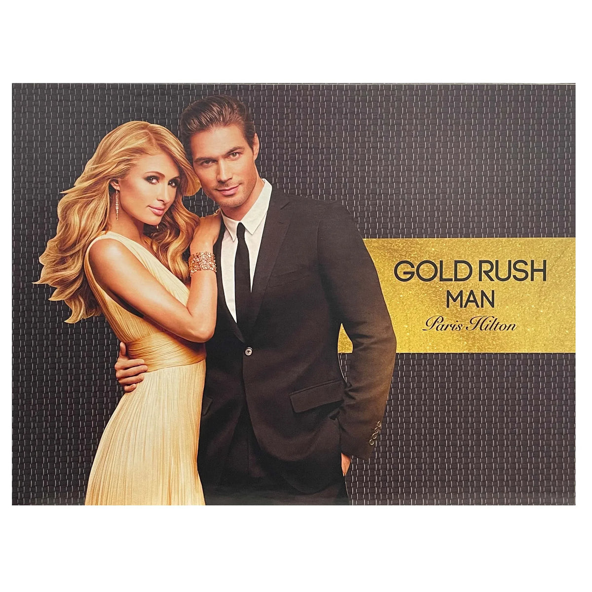 Paris Hilton Gold Rush Cologne Gift Set for Men, 4 Pieces