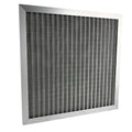 Aulnay Aluminum Electrostatic Air Filter (14" x 14" x 1"), Furnace Central AC Filter, Washable Metal HVAC Air Filter