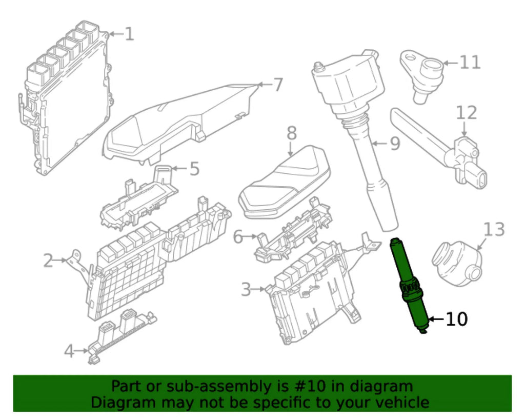 New Genuine  Spark Plug High Power (2018-2023) OE 12120054451