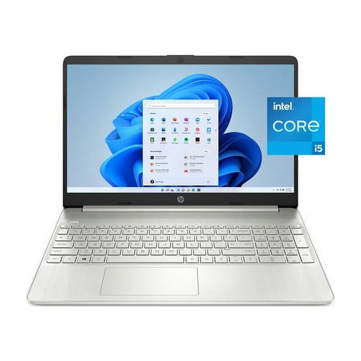 2022 15.6" FHD Micro-Ege Display Laptop PC  11th Gen 4-Core i7-1165G7 12GB DDR4 RAM 512GB NVMe SSD  Iris Xe Graphics Webcam HDMI WiFi AC BT USB-C Silver Windows 11 Home w/RE USB Drive