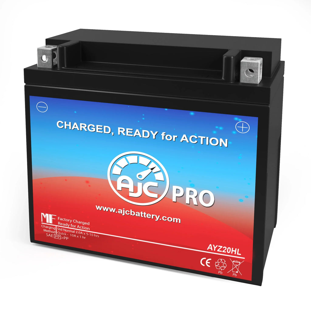 AJC Pro Battery matching with BRP (Ski-Doo) GTx Se 1200 1171CC Snowmobile Replacement Battery (2009)