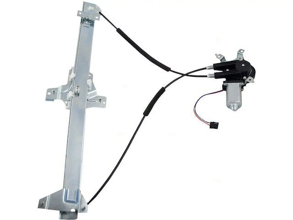 Front Left Power Window Regulator and Motor Assembly - appropriate with 1992 - 2002  E-150 Econoline Club Wagon Standard Passenger Van 2-Door 1993 1994 1995 1996 1997 1998 1999 2000 2001