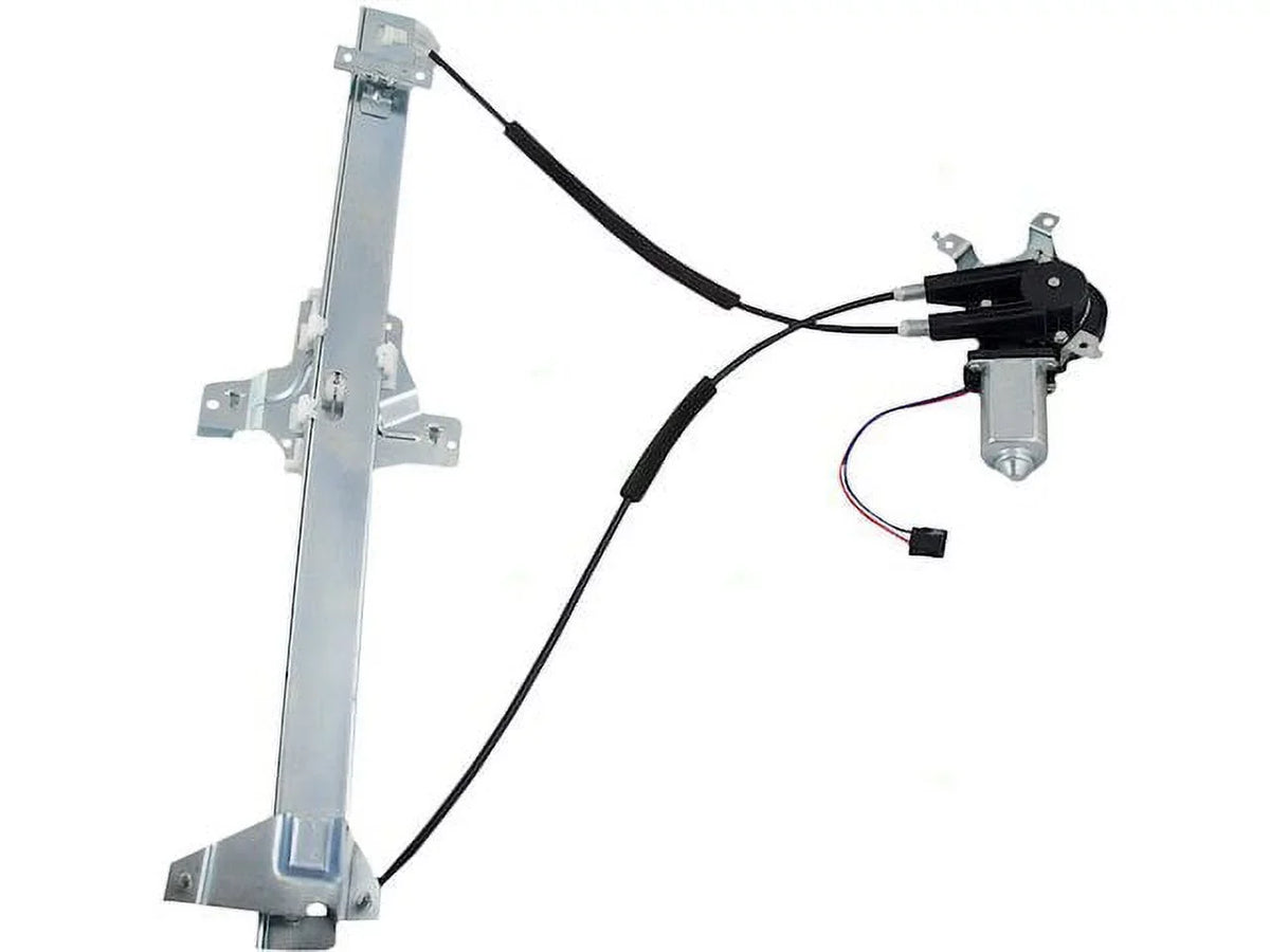 Front Left Power Window Regulator and Motor Assembly - appropriate with 1992 - 2002  E-150 Econoline Club Wagon Standard Passenger Van 2-Door 1993 1994 1995 1996 1997 1998 1999 2000 2001