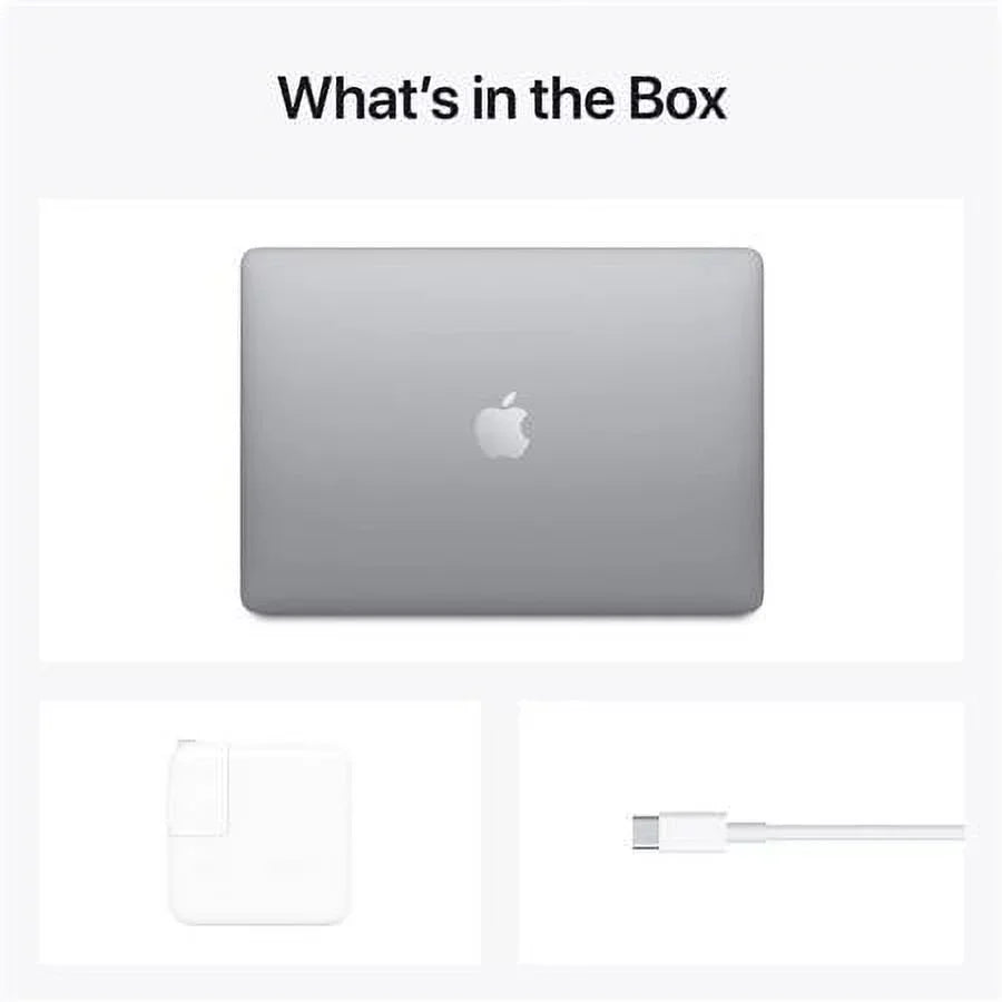 MacBook Air 13.3" with Retina Display, M1 Chip with 8-Core CPU and 7-Core GPU, 16GB Memory, 512GB SSD, Space Gray, Late 2020