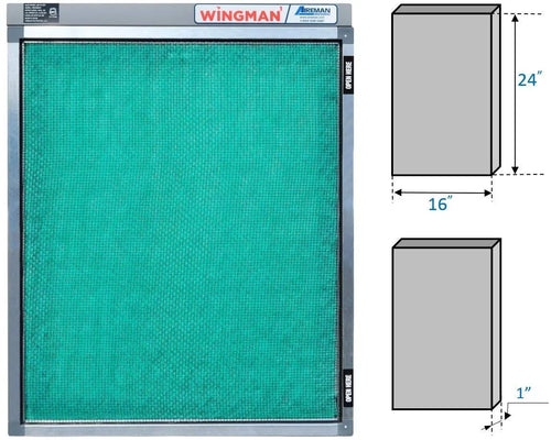 16x24x1 Electronic Air Filter - Homeowner Installed- Simply Replace Your Current AC Furnace Air Filter and PLUG IT IN!