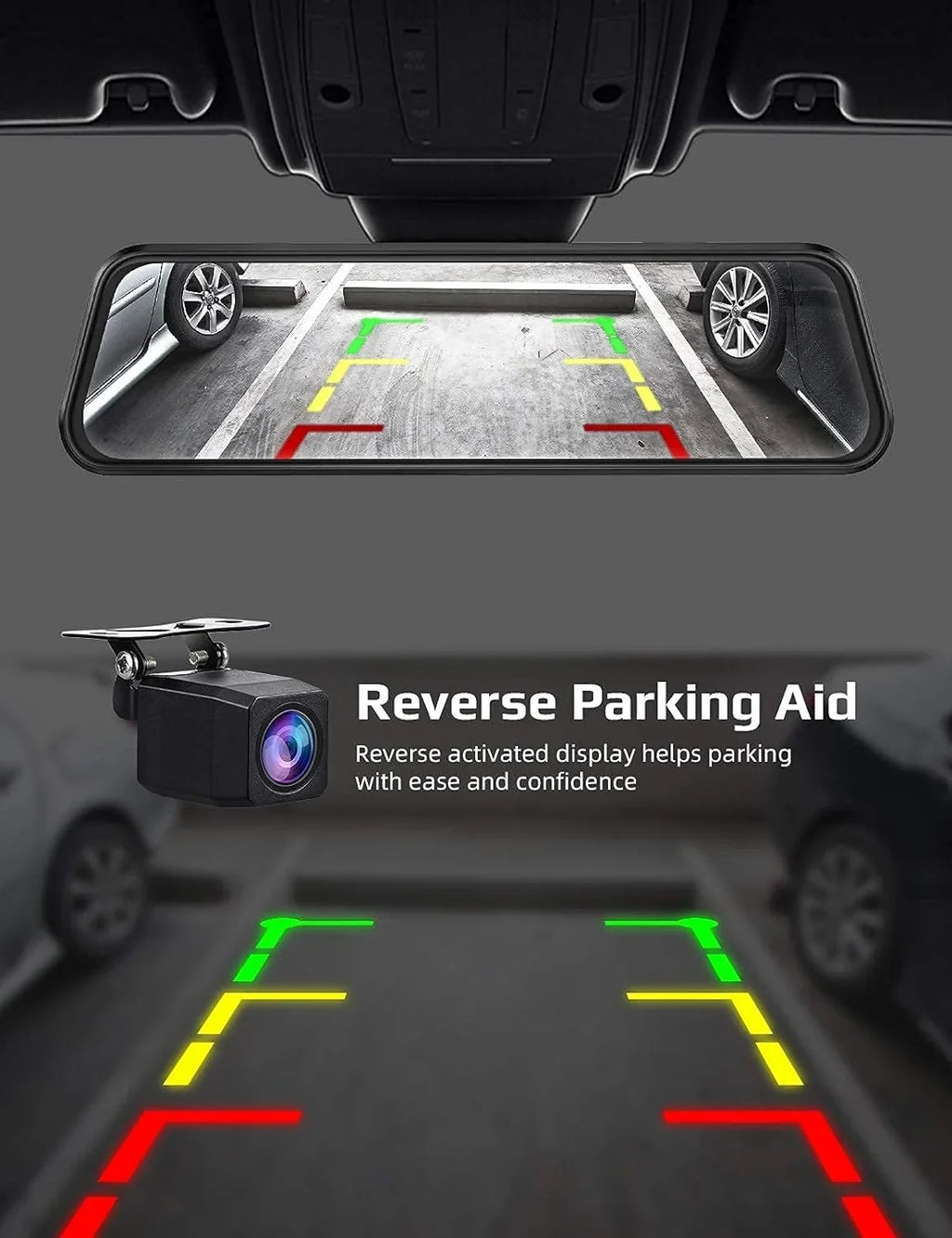 Open Box VIVILINK VX510 MIRROR MOUNTED DASHCAM
