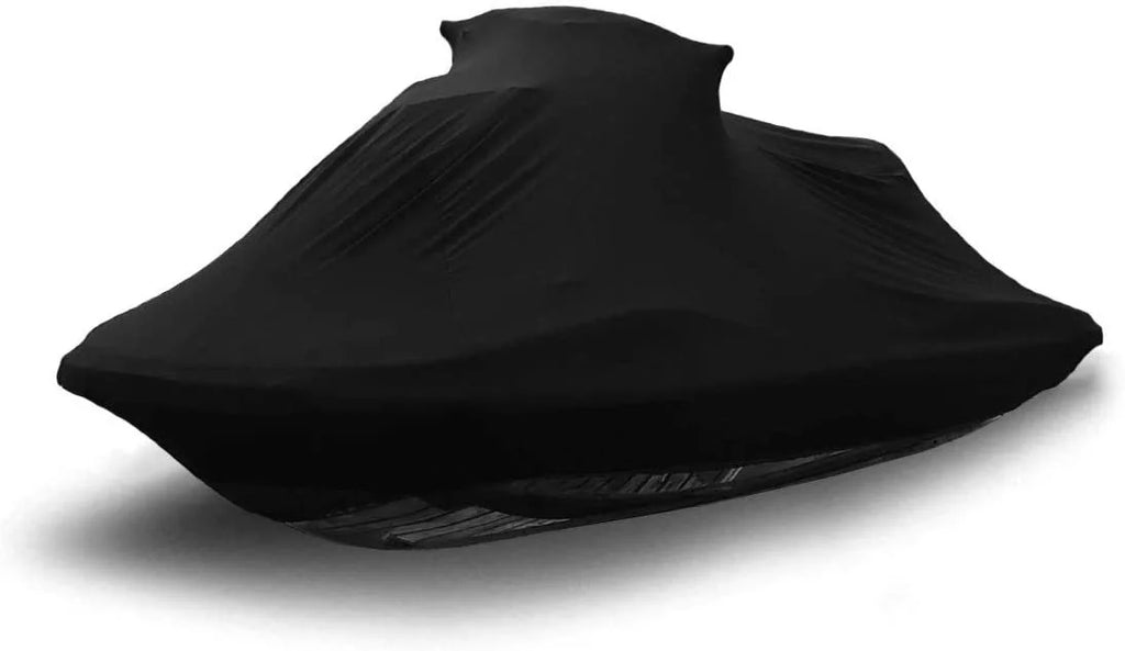Indoor Jet Ski shield for Yamaha Wave Runner VXR 650 1991-1995 - Black Satin - Ultra Soft & Stretchy - Protects from Dust & Dings Inside! Includes Storage Bag - Indoor ONLY
