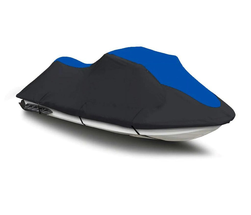 BLACK / BLUE HEAVY-DUTY, TOP OF THE LINE Jet Ski PWC shield suitable for Yamaha WaveRunner GP700 1995 2 Seater