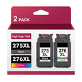 PG-275XL CL-276XL for  275XL and 276XL Ink Cartridges Combo Pack 275XL 276XL 275 XL 276 XL for PIXMA TS3520 TR4720 TR4722 TS3522 TS3500 TR4700 Printers (1 Black, 1 Color)