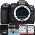 EOS R6 Mark II Mirrorless Camera (Body Only) Full-Frame with 2 Pack SanDisk 128GB Memory Card + ZeeTech Accessory Bundle