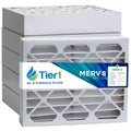 Tier1 Pleated Air Filter - 20x25x4 - MERV 8 - Captures Dust & Pollen in Air Conditioner/Furnace - Improved Air superior - 6 Pack
