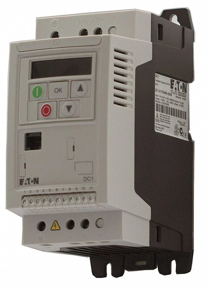Eaton Variable Frequency Drive,1 ,115V AC  DC1-1D4D3NN-A20CE1
