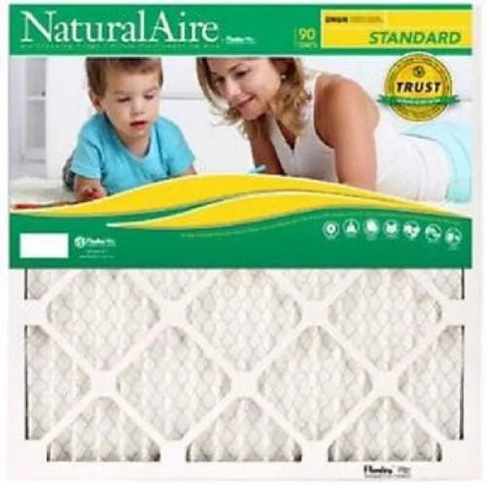 Standard Pleated Air Filter, 90 Days, 21X21x1-In.