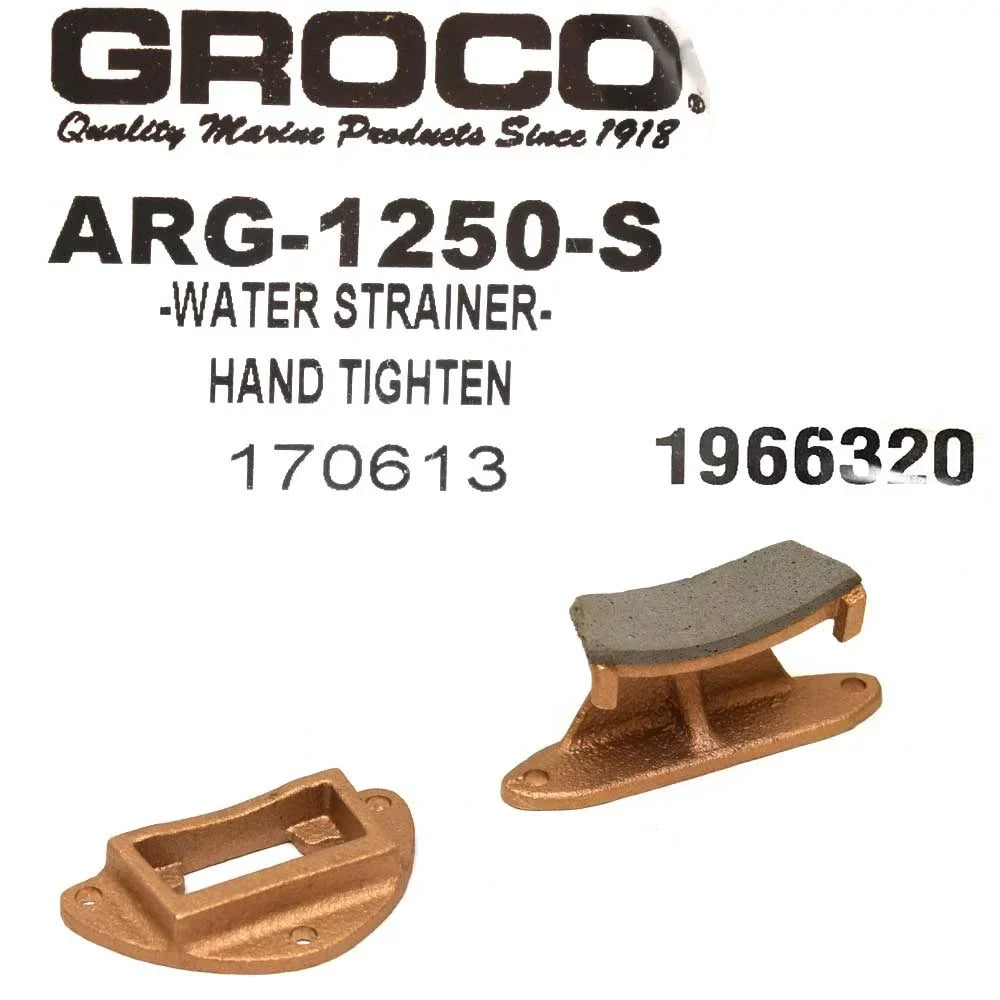 Groco craft Raw moisture Strainer ARG-1250-S | 1 1/4 Inch Cast Bronze