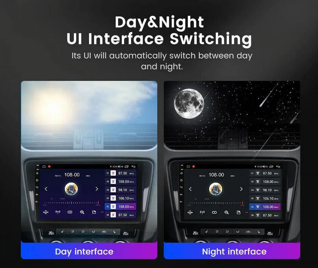 9inch 1280*720 IPS Fit  Tacoma 2005-2015 Android Octa Core 4+32GB Car Radio Stereo DSP Carplay GPS NAVI AM FM elements