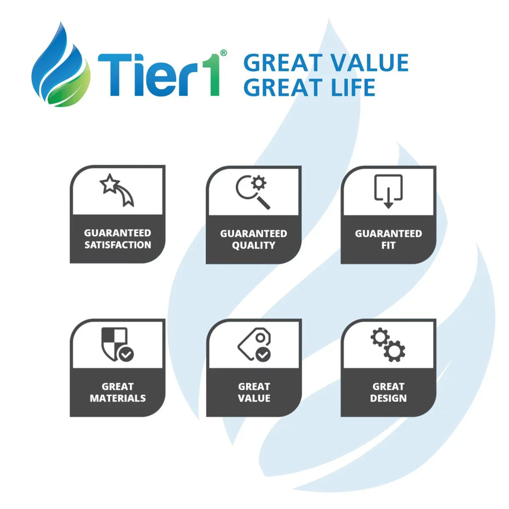 Tier1 Pleated Air Filter - 20x25x4 - MERV 8 - Captures Dust & Pollen in Air Conditioner/Furnace - Improved Air superior - 6 Pack