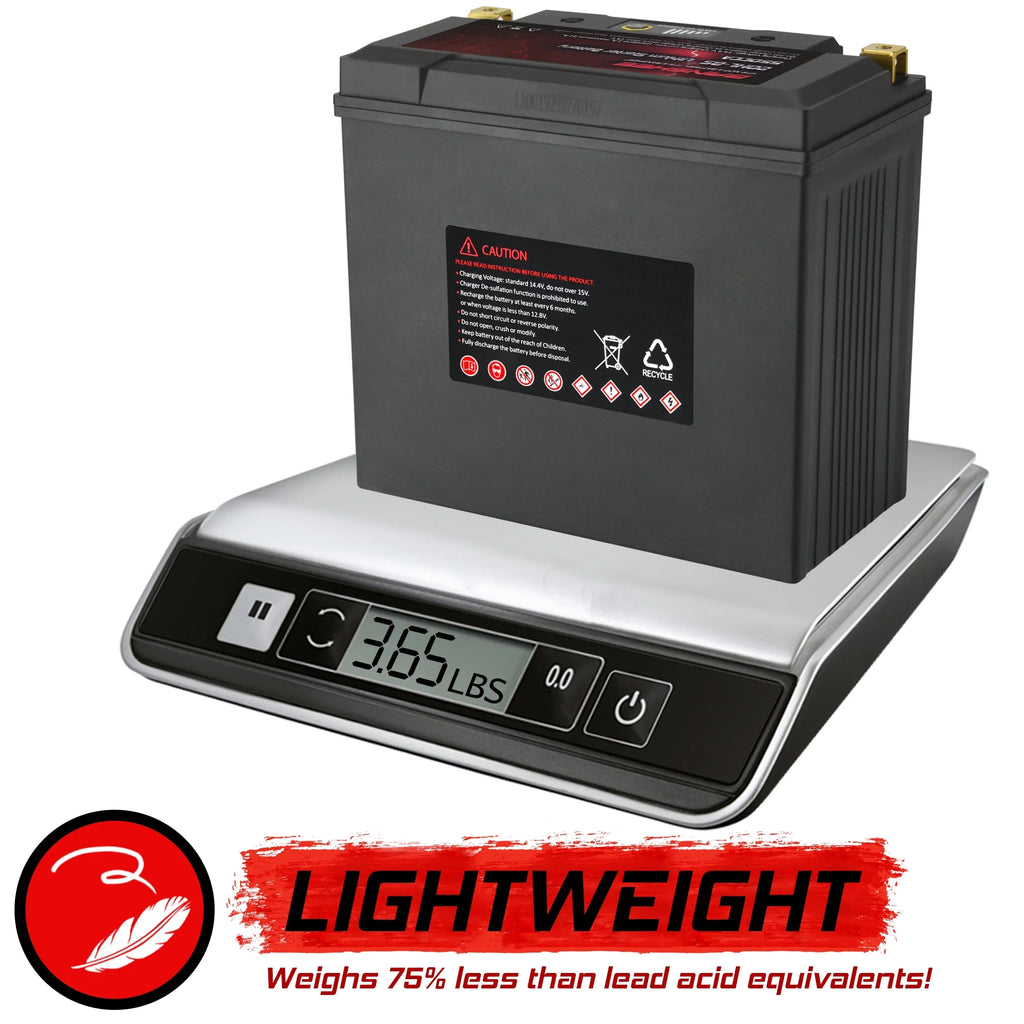 Banshee 20L-BS LiFePO4 Motorsports Battery appropriate with Yamaha GP1800R 2019 to 2019