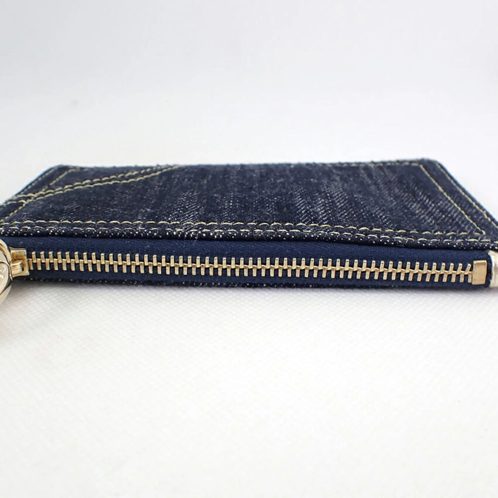 Pre-Owned CHANEL Chanel sparkling chain pouch coin case (Good)