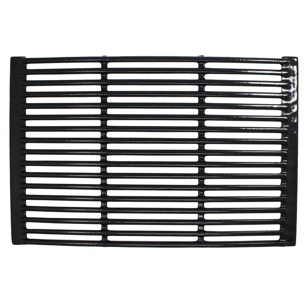 2 BBQ Grill Cooking Grates & 3 Heat Shield Plate Tent Replacement Parts for Charmglow 810-6320-V - suitable Barbeque Porcelain Enameled Cast Iron Grid 19" & Flame Tamer, Flavorizer Bar