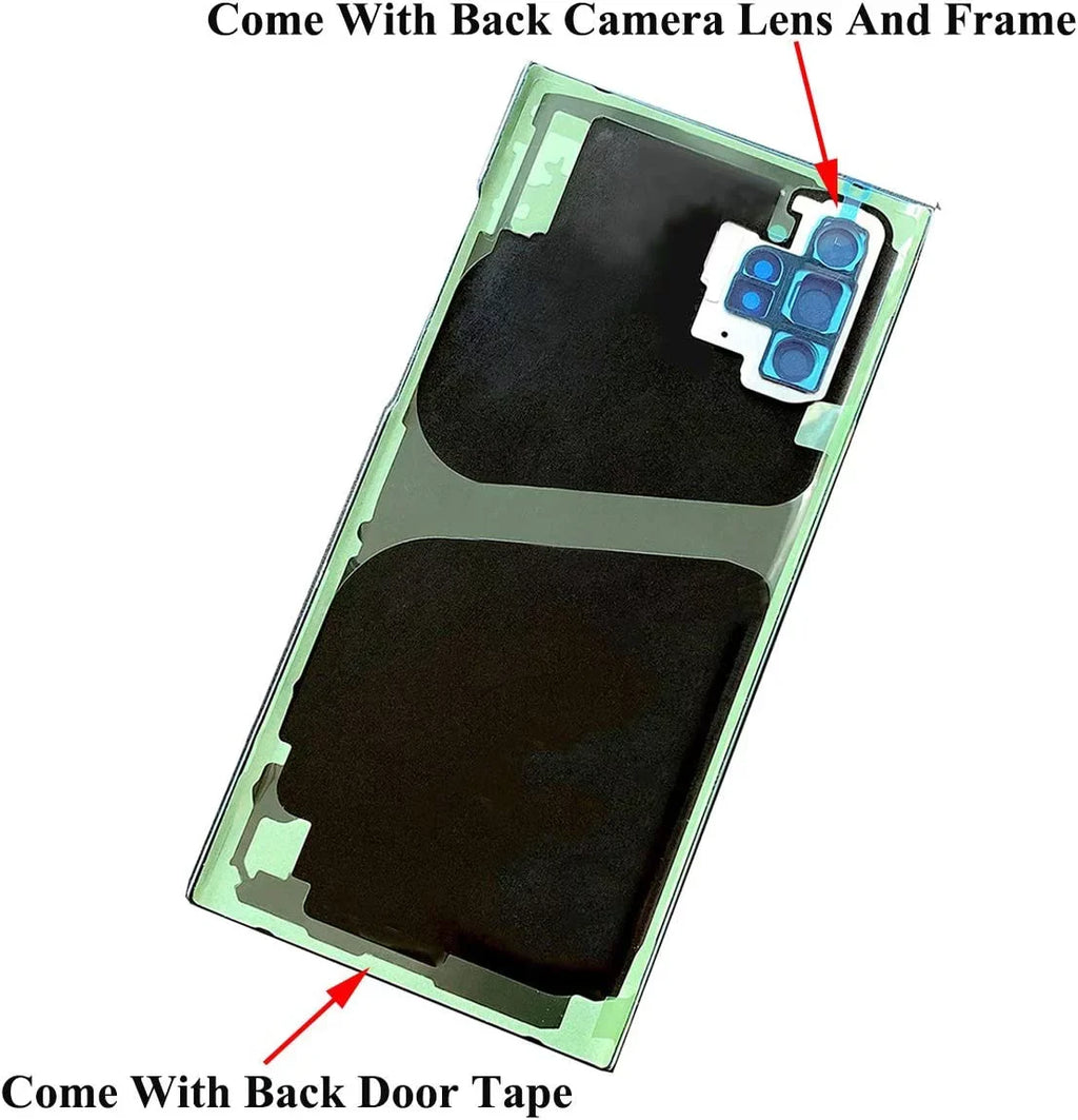 Galaxy Note 10 Plus Back Glass Replacement Door Panel shield for  Galaxy Note10+ 5G 6.8 N976U