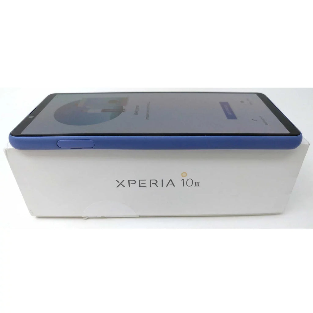 Pre-Owned  Xperia 10 III 5G 128GB XQ-BT52 6GB RAM GSM Factory Unlocked Smartphone - Blue (Like New)